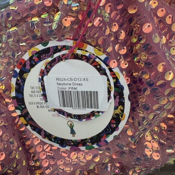 CeliaB Pink Sequined Dress with tags - Picture 4 of 5